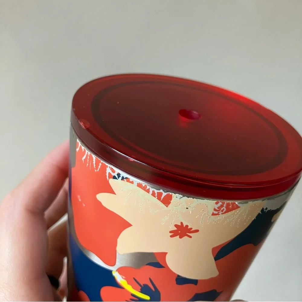 Starbucks | Tropical Hibiscus 2020 24Oz Venti Stainless Steel Cold Tumbler